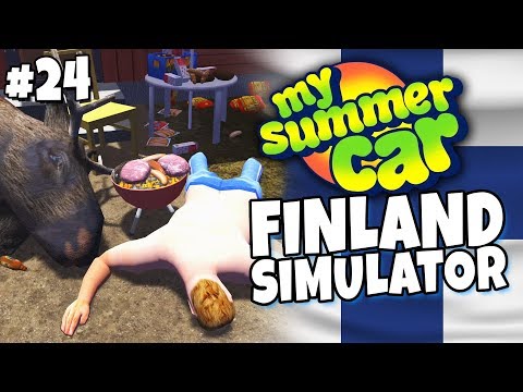 My Summer Car - Finland Simulator #24 - Moose BBQ